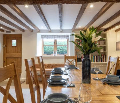 The Old Post Office Dining Room - StayCotswold