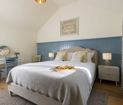 The Stables at Sturt Farm Master Bedroom - StayCotswold