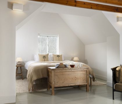 Waterside Cottage Master Bedroom - StayCotswold