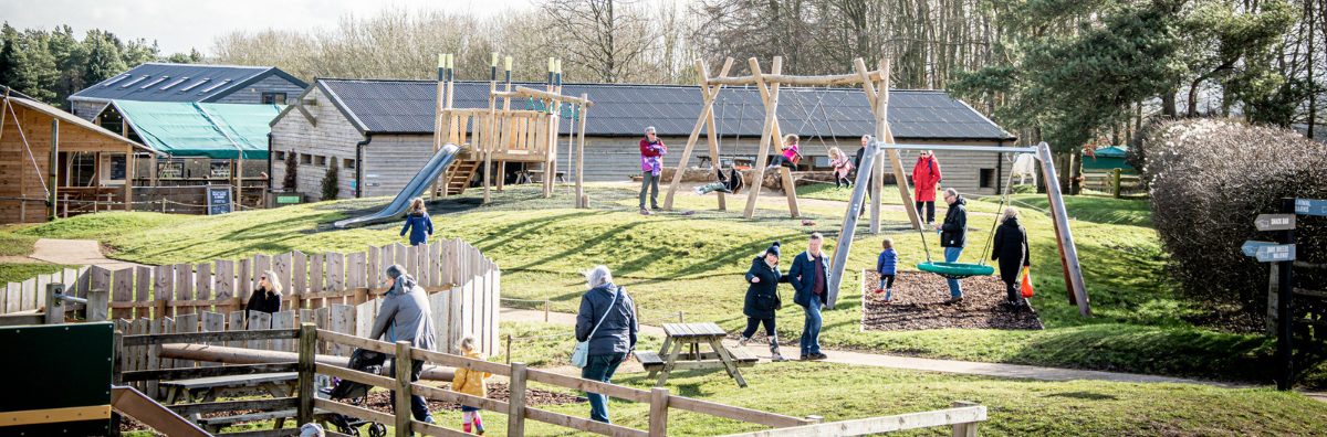 Cotswold Farm Park Outside Play Area