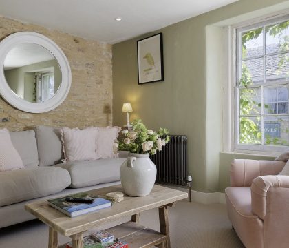 Flat 2 Martins House Sitting Room - StayCotswold