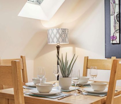 Rainbow Barns Dining Area - StayCotswold