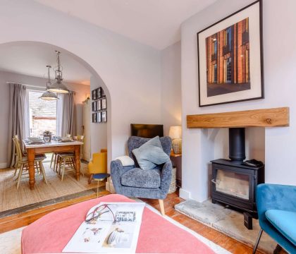 Shakespeare Cottage Living Room - StayCotswold