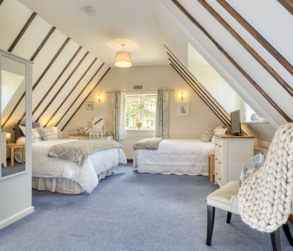 Augusta Cottage Master Bedroom - StayCotswold