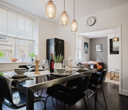 Licata's Apartment Dining Area - StayCotswold