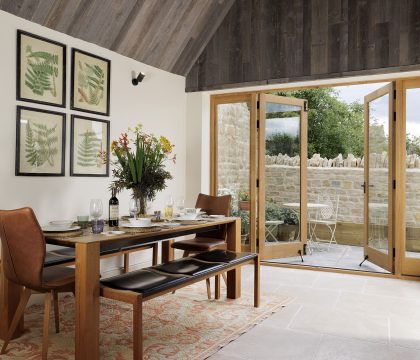 Corner House Dining Area- StayCotswold