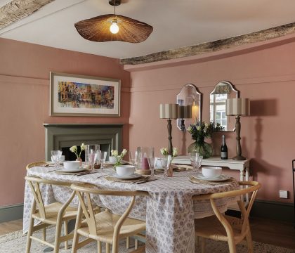 The Barley Apartment at Cowley House Dining Room- StayCotswold