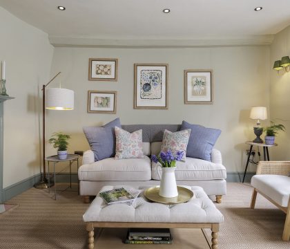 The Barley Apartment at Cowley House Sitting Room- StayCotswold