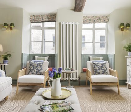 The Barley Apartment at Cowley House Sitting Room- StayCotswold