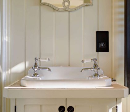 Aurora Shephards Hut Bathroom - StayCotswold