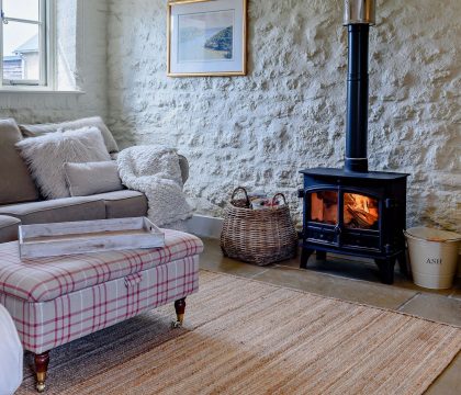 Ivy Cottage Wood Burner - StayCotswold