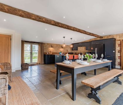 The Stables Dining Area - StayCotswold