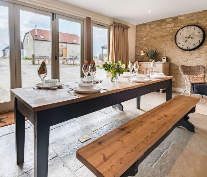 The Stables Dining Area - StayCotswold