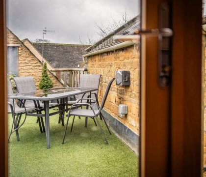 Topside Garden Area - StayCotswold
