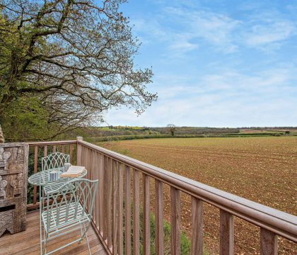 Keepers Annexe Balcony - StayCotswold