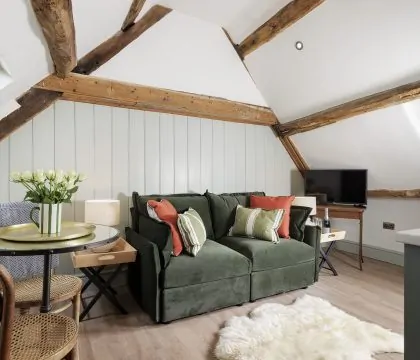 The Miller's Snug at Cowley House Sitting/Dining Area - StayCotswold