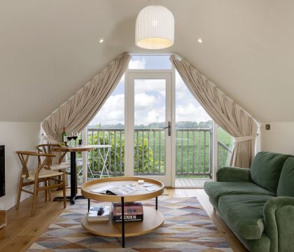 Keepers Annexe Sitting Area - StayCotswold