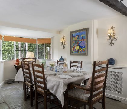 Closes Farm Cottage Dining Area - StayCotswold