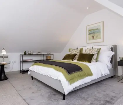 The Old Stables at Broadwell Manor Master Bedroom - StayCotswold