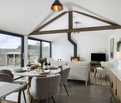 The Cattle Shed Sitting Room - StayCotswold
