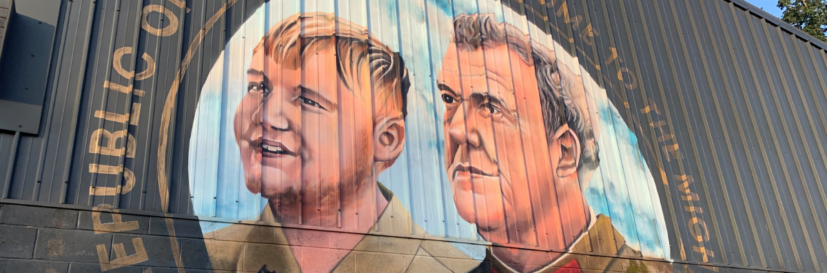 Hawkstone Brewery - Jeremy and Caleb Painting