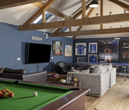 Yew Tree Farmhouse Games Room- StayCotswold