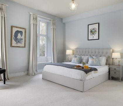Yew Tree Farmhouse Master Bedroom - StayCotswold