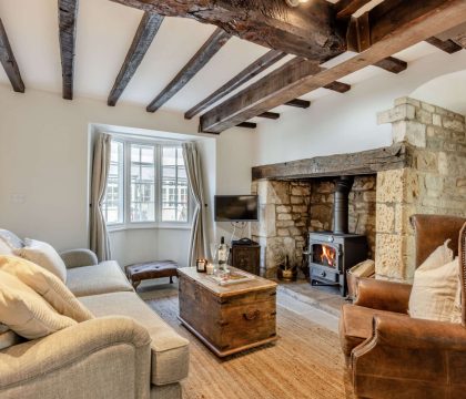 Abbots Cottage Living Room - StayCotswold